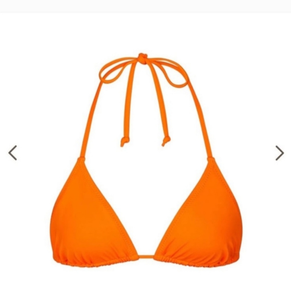 Skims recycled swim triangle top